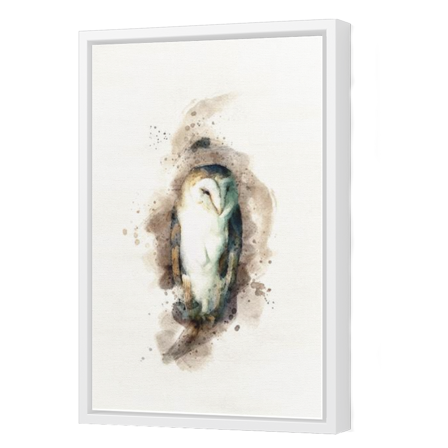Thumbnail for Canvas - White Floating Frame