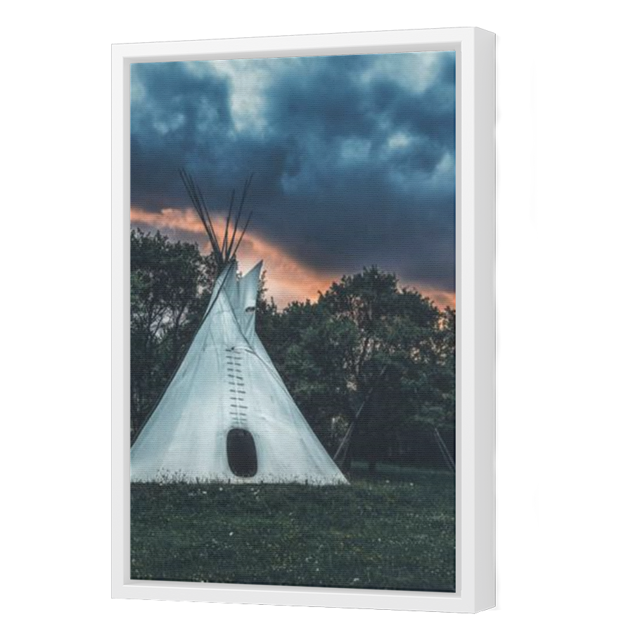 Thumbnail for Canvas - White Floating Frame