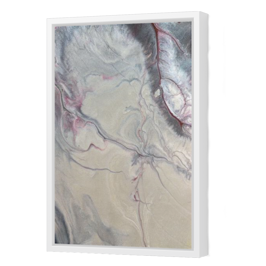 Thumbnail for Canvas - White Floating Frame