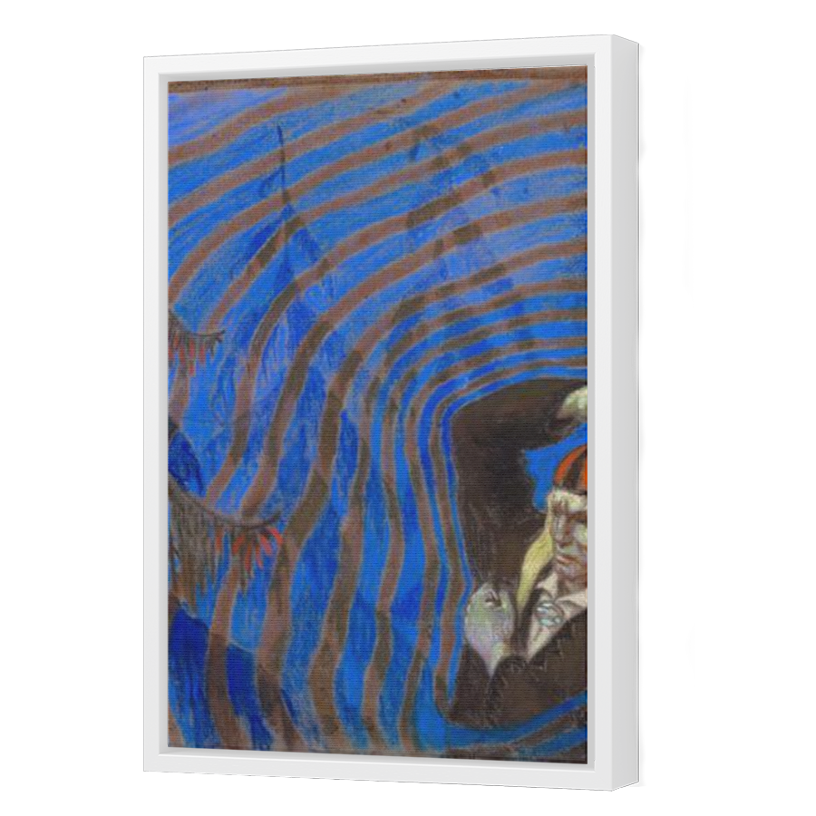Thumbnail for Canvas - White Floating Frame