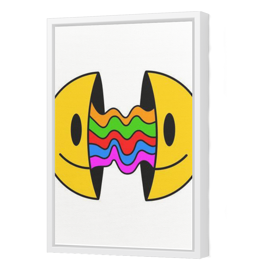 Thumbnail for Canvas - White Floating Frame