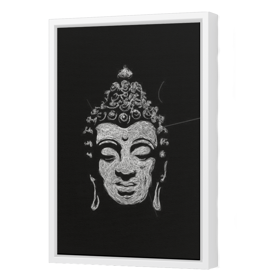 Thumbnail for Canvas - White Floating Frame