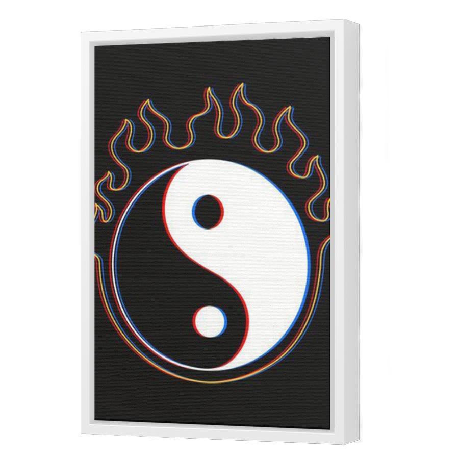 Thumbnail for Canvas - White Floating Frame