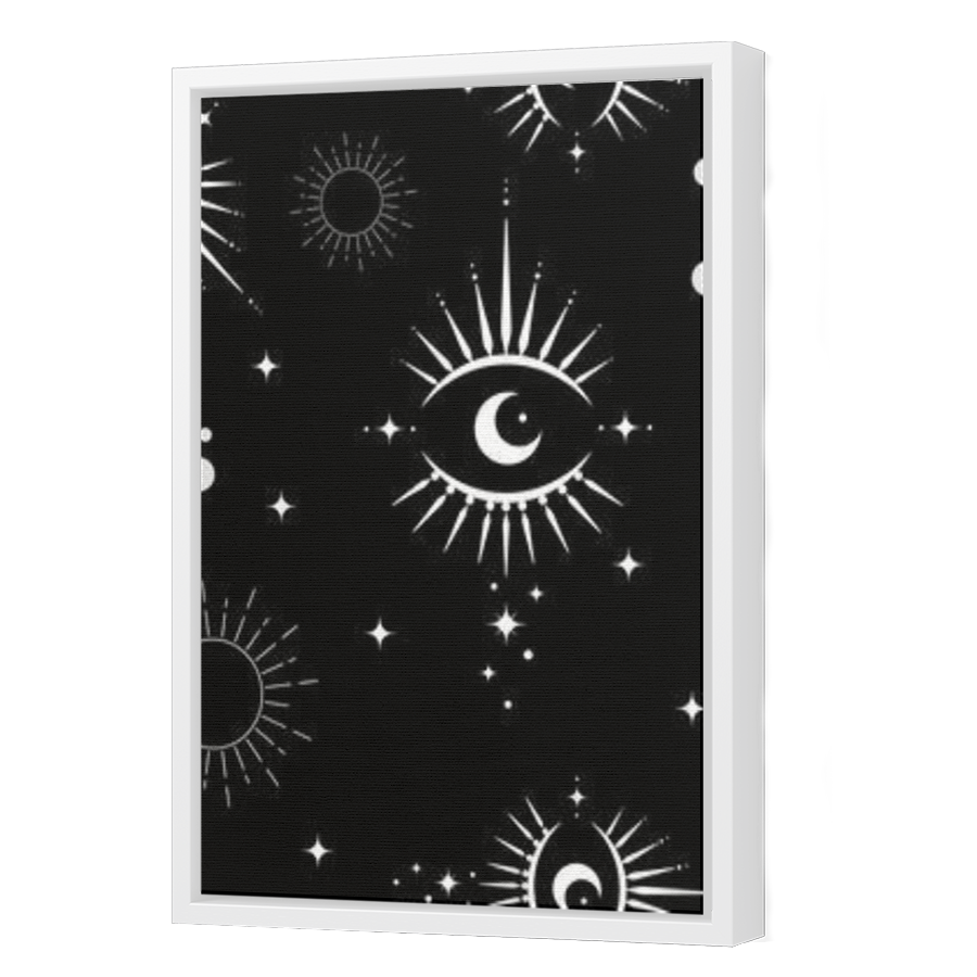 Thumbnail for Canvas - White Floating Frame