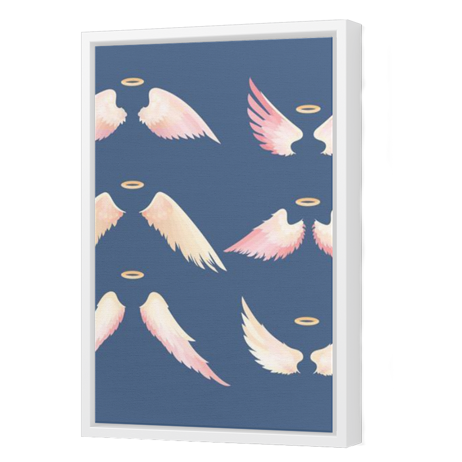 Thumbnail for Canvas - White Floating Frame
