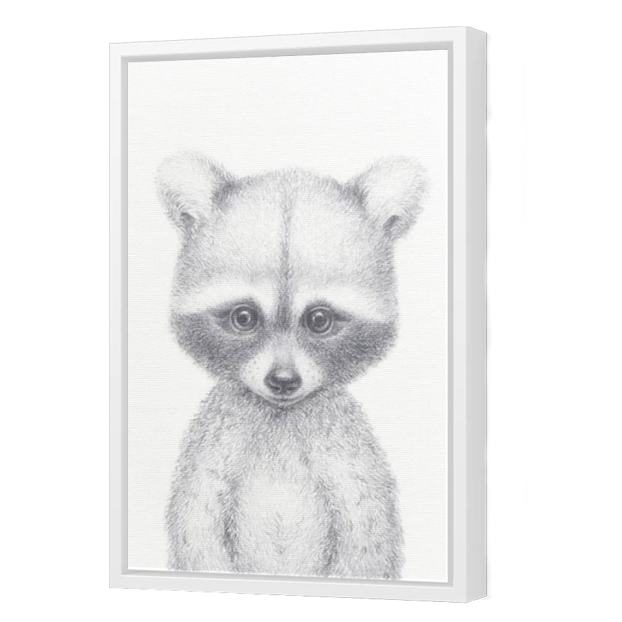Thumbnail for Canvas - White Floating Frame