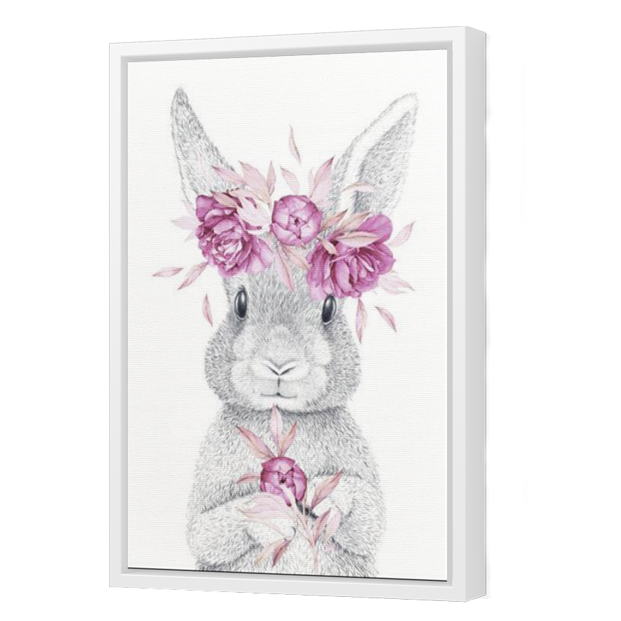 Thumbnail for Canvas - White Floating Frame