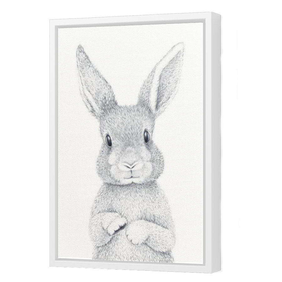 Thumbnail for Canvas - White Floating Frame