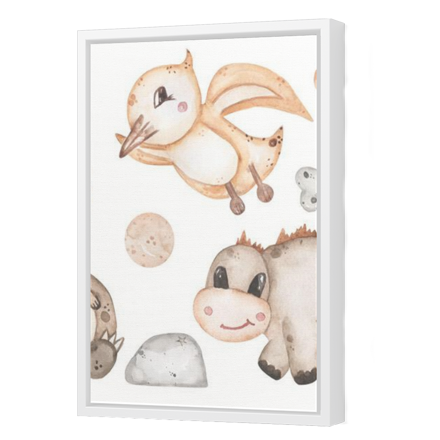Thumbnail for Canvas - White Floating Frame