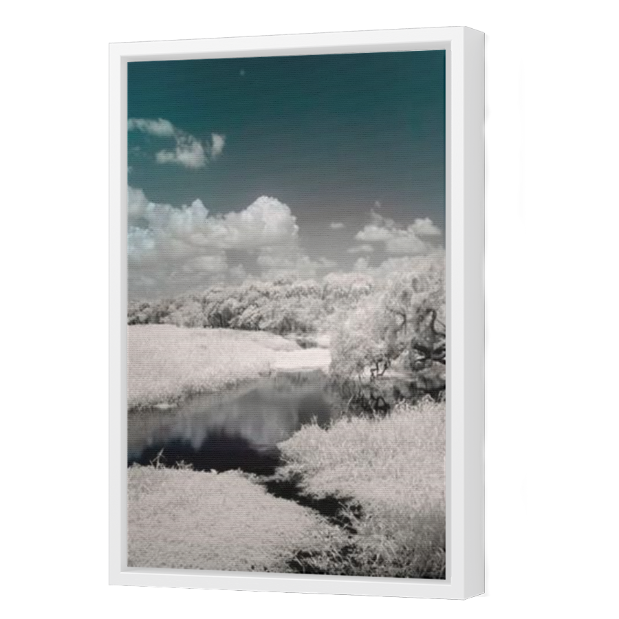 Thumbnail for Canvas - White Floating Frame