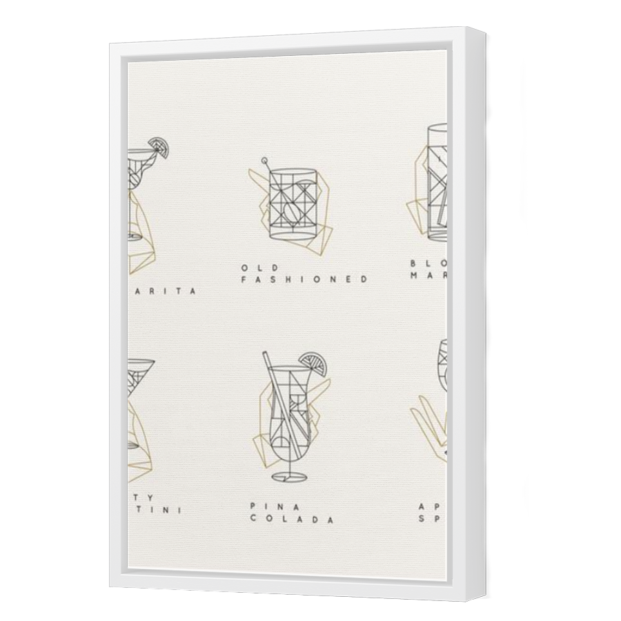 Thumbnail for Canvas - White Floating Frame