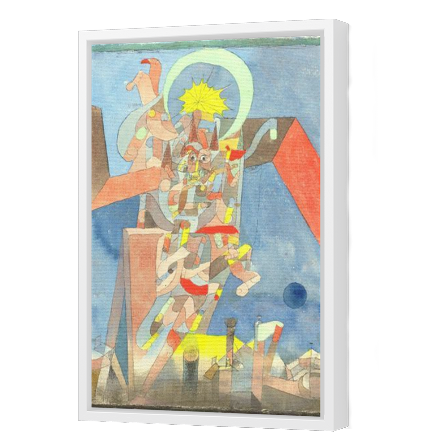 Thumbnail for Canvas - White Floating Frame