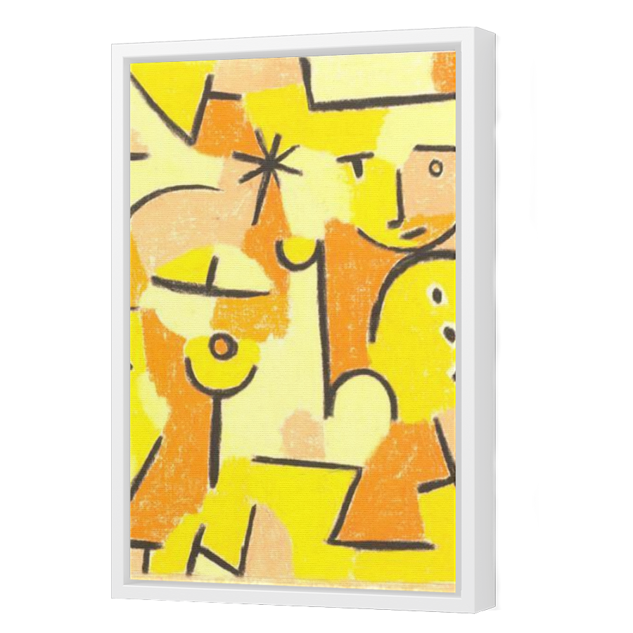 Thumbnail for Canvas - White Floating Frame