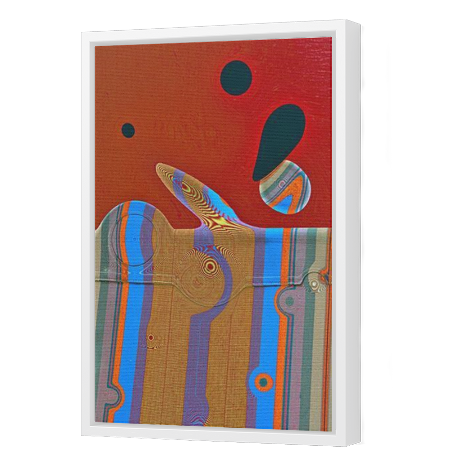 Thumbnail for Canvas - White Floating Frame