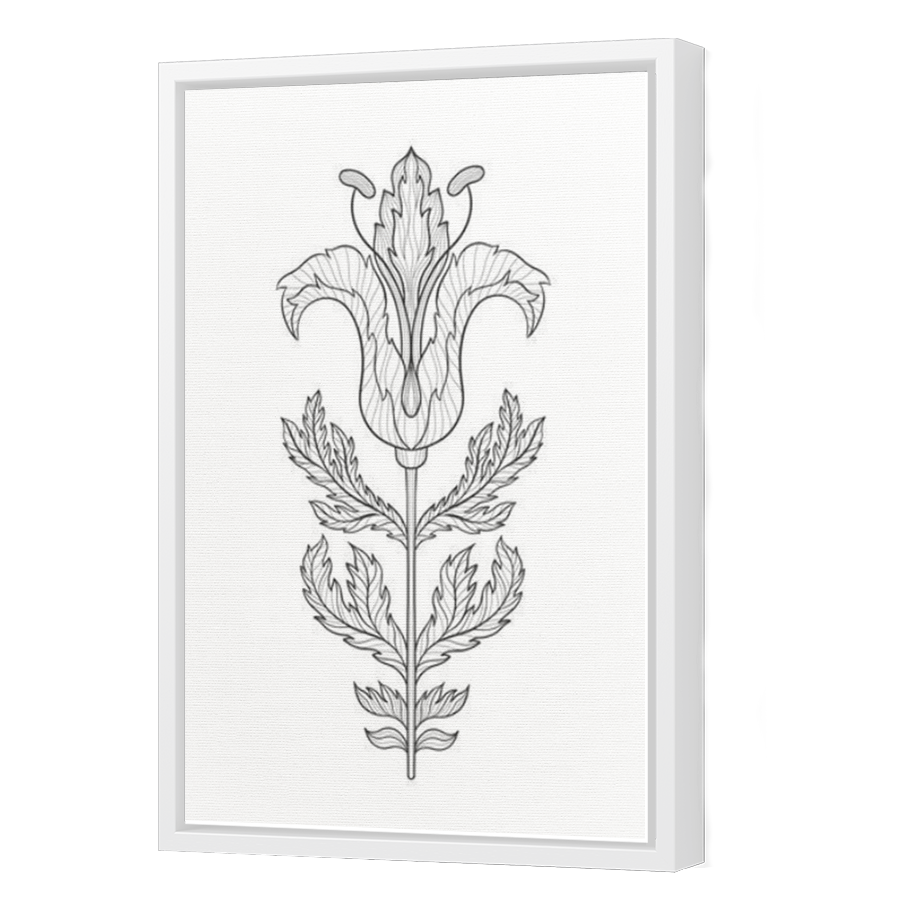 Thumbnail for Canvas - White Floating Frame