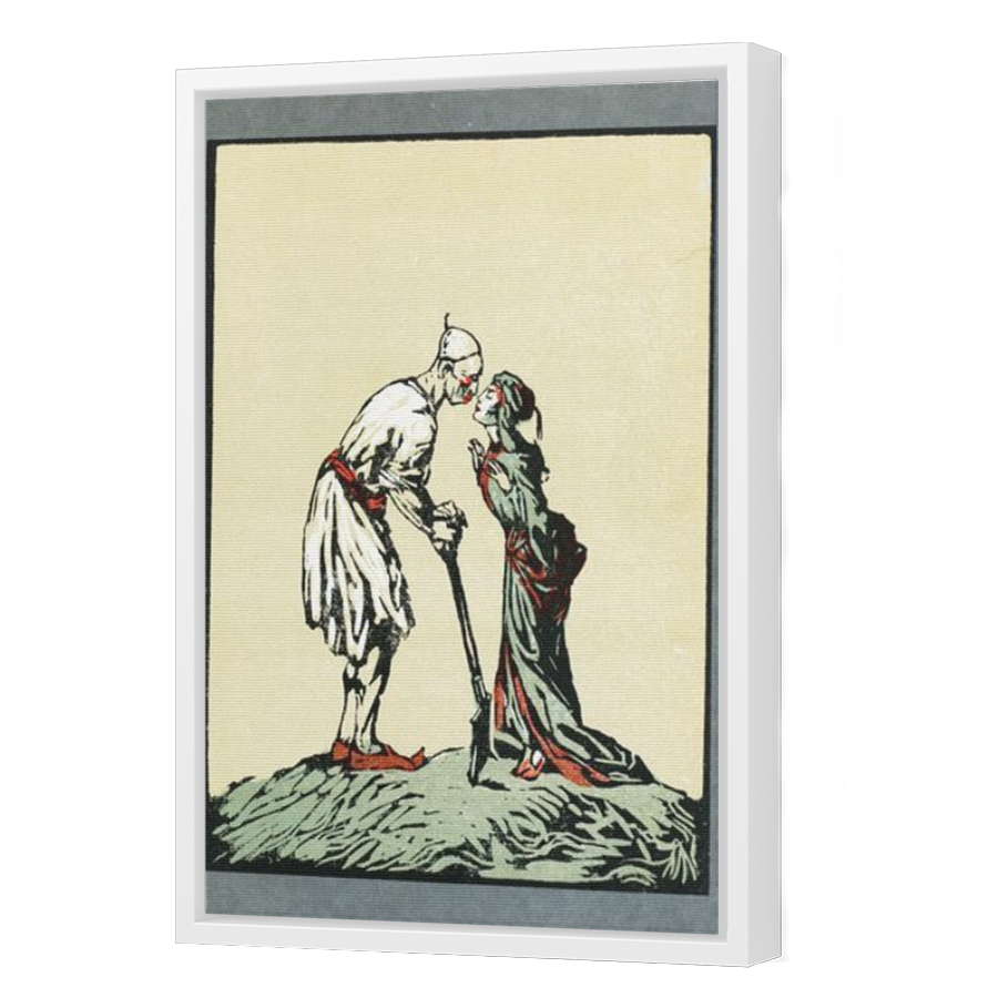 Thumbnail for Canvas - White Floating Frame