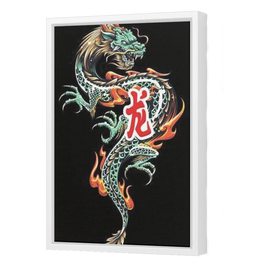 Thumbnail for Canvas - White Floating Frame