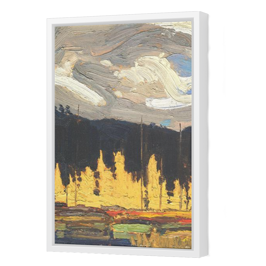 Thumbnail for Canvas - White Floating Frame