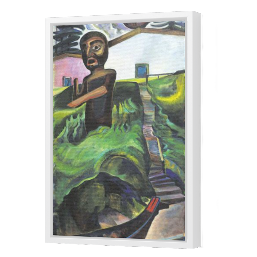 Thumbnail for Canvas - White Floating Frame