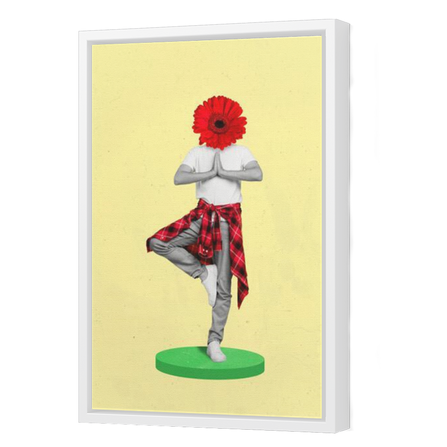 Thumbnail for Canvas - White Floating Frame