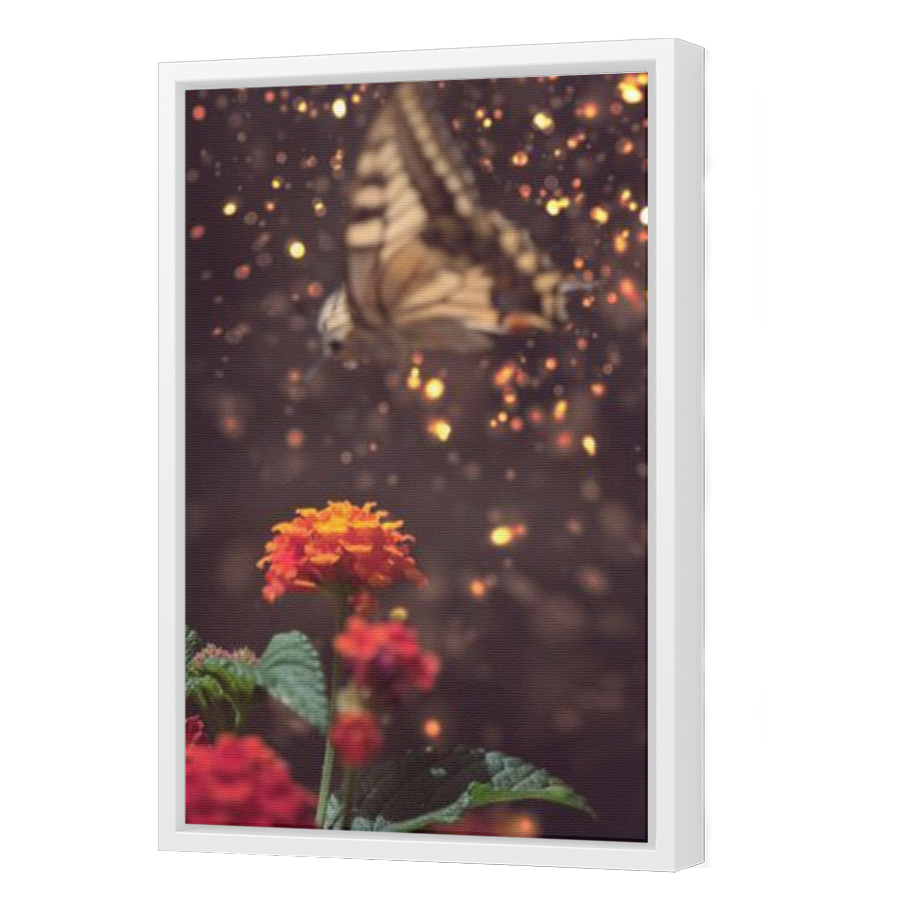 Thumbnail for Canvas - White Floating Frame