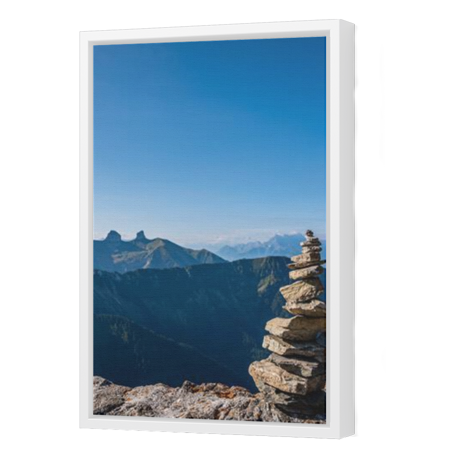 Thumbnail for Canvas - White Floating Frame
