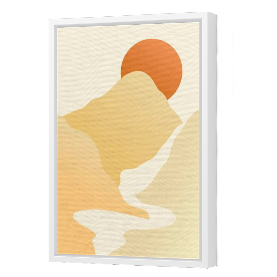 Thumbnail for Canvas - White Floating Frame