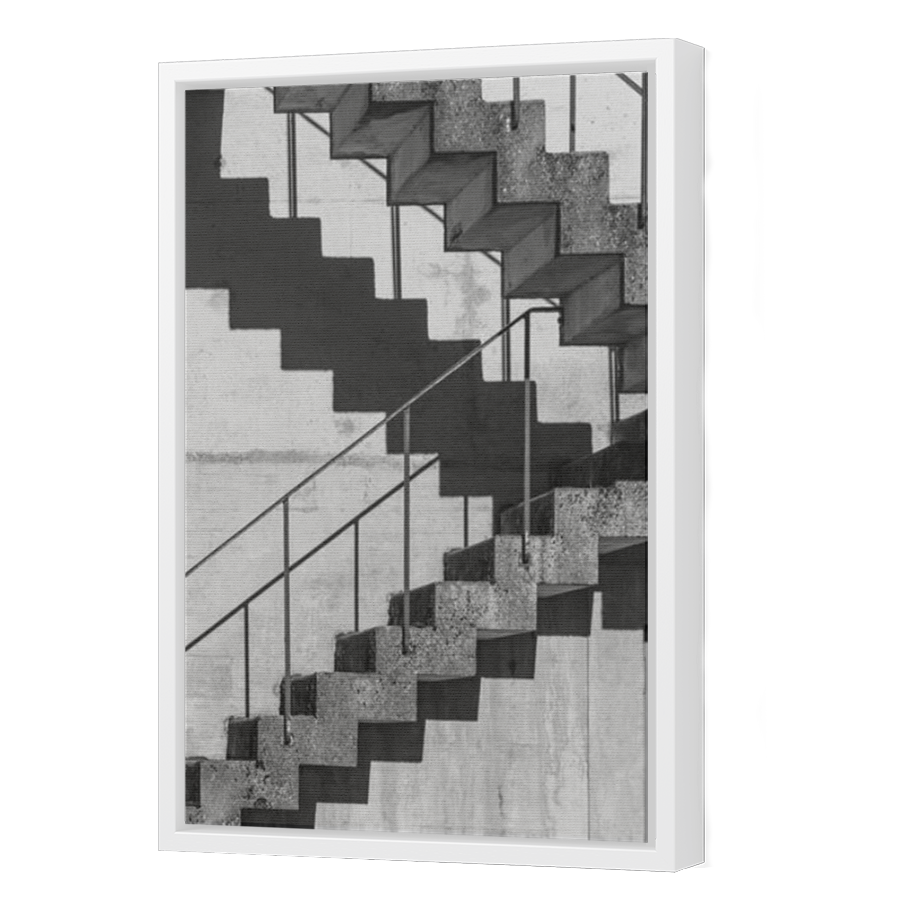 Thumbnail for Canvas - White Floating Frame
