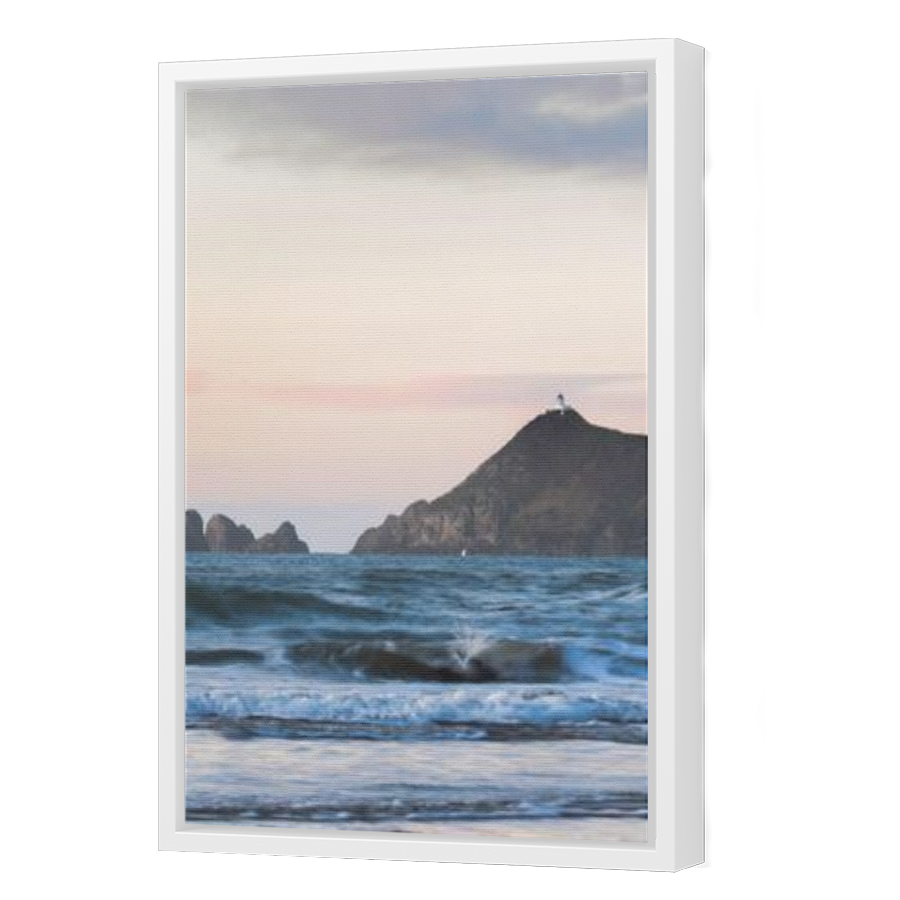Thumbnail for Canvas - White Floating Frame
