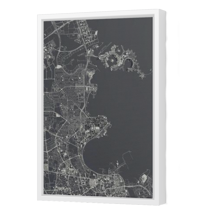 Thumbnail for Canvas - White Floating Frame