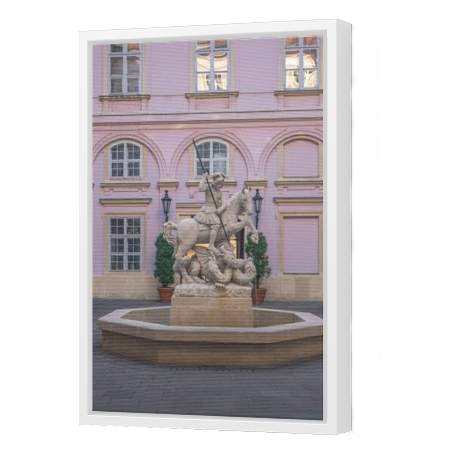 Thumbnail for Canvas - White Floating Frame