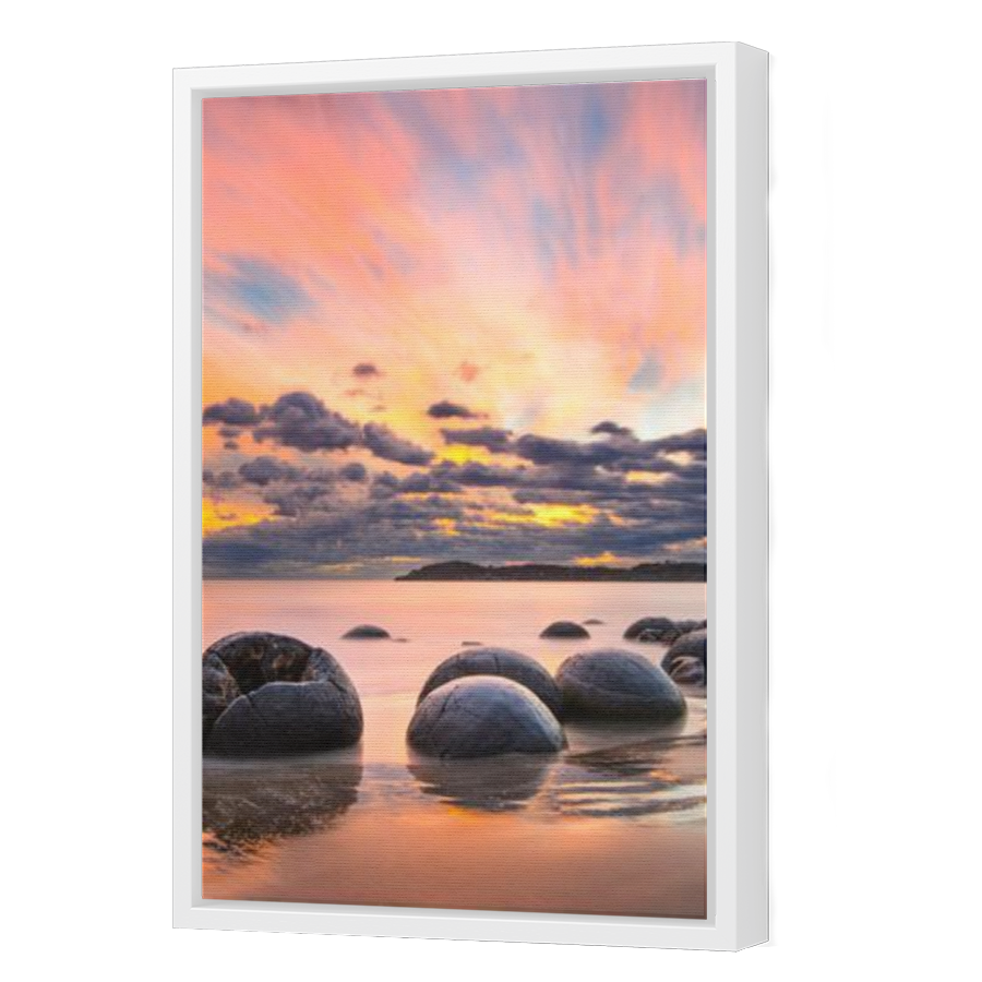 Thumbnail for Canvas - White Floating Frame