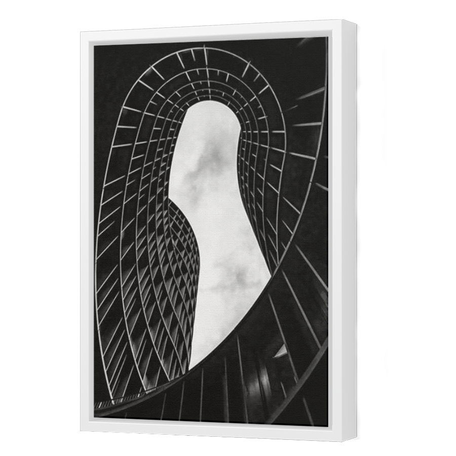 Thumbnail for Canvas - White Floating Frame