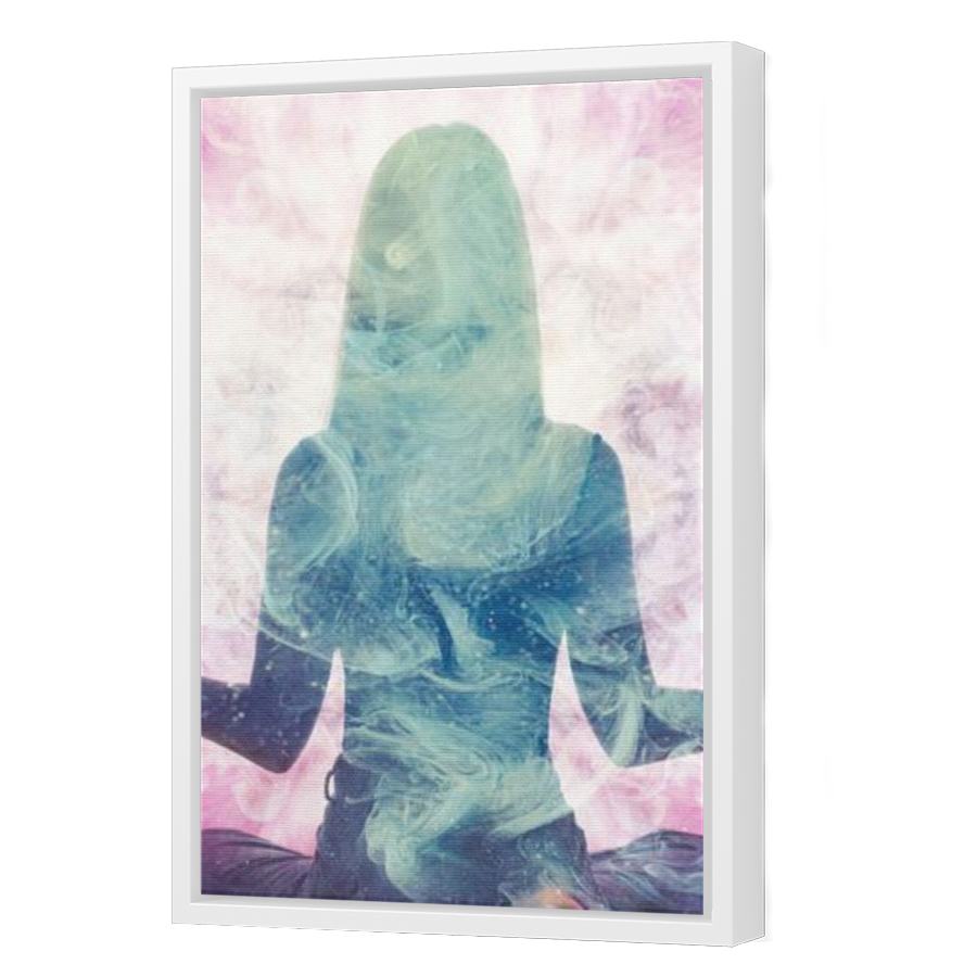 Thumbnail for Canvas - White Floating Frame