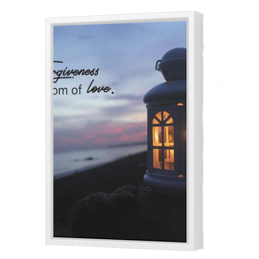 Thumbnail for Canvas - White Floating Frame