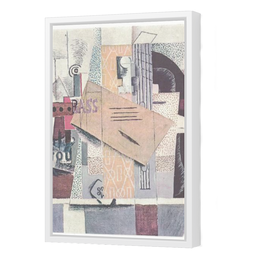 Thumbnail for Canvas - White Floating Frame