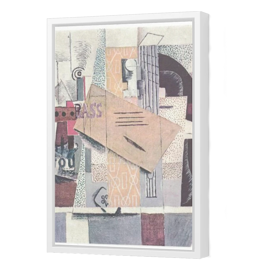 Thumbnail for Canvas - White Floating Frame