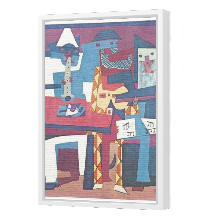 Thumbnail for Canvas - White Floating Frame