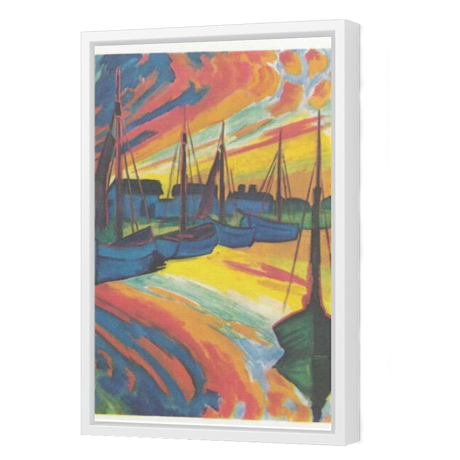 Thumbnail for Canvas - White Floating Frame