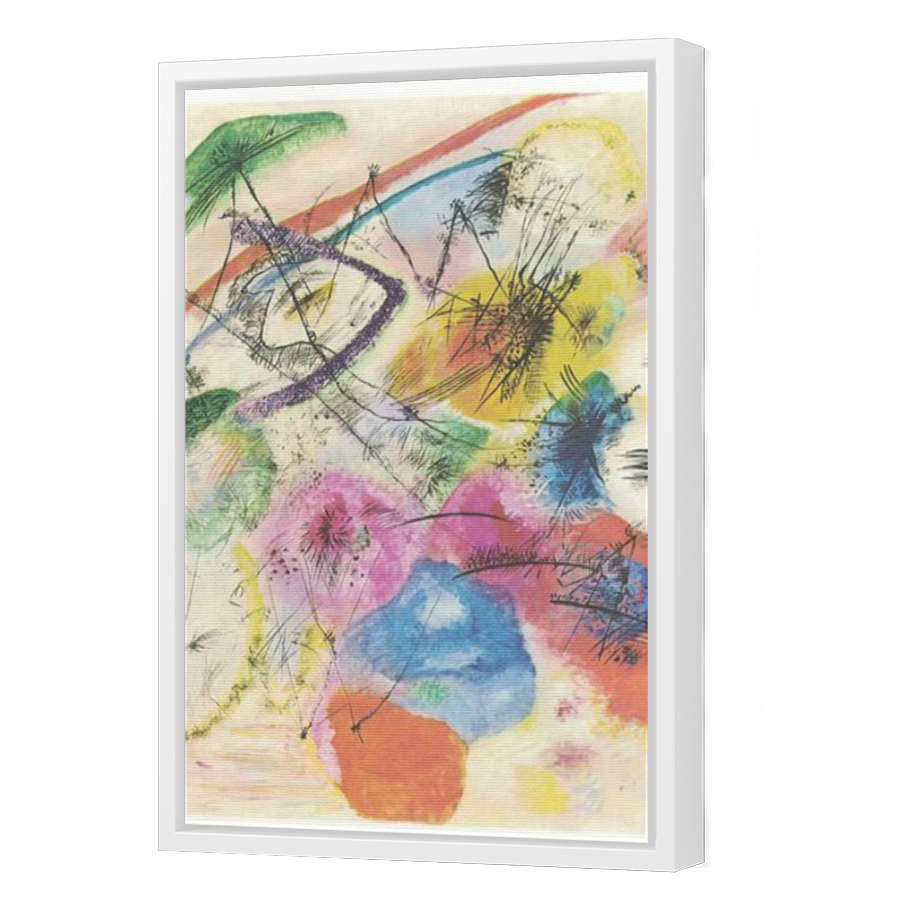 Thumbnail for Canvas - White Floating Frame