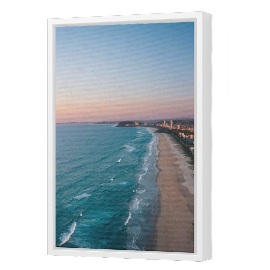 Thumbnail for Canvas - White Floating Frame