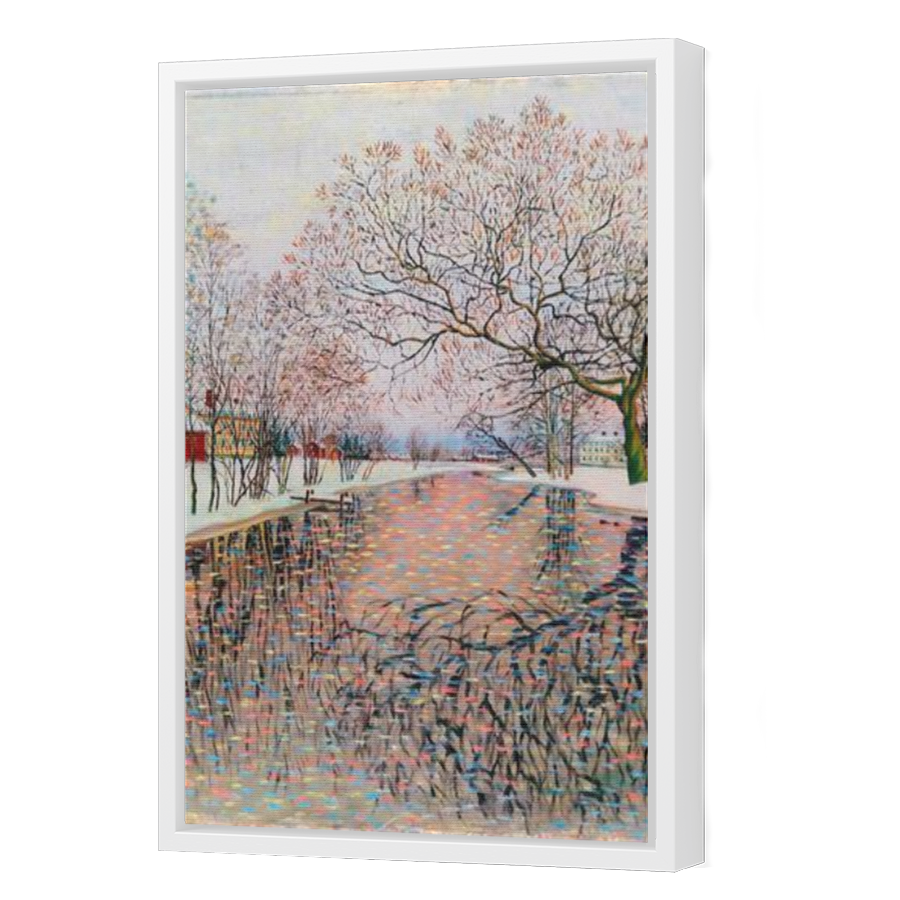 Thumbnail for Canvas - White Floating Frame