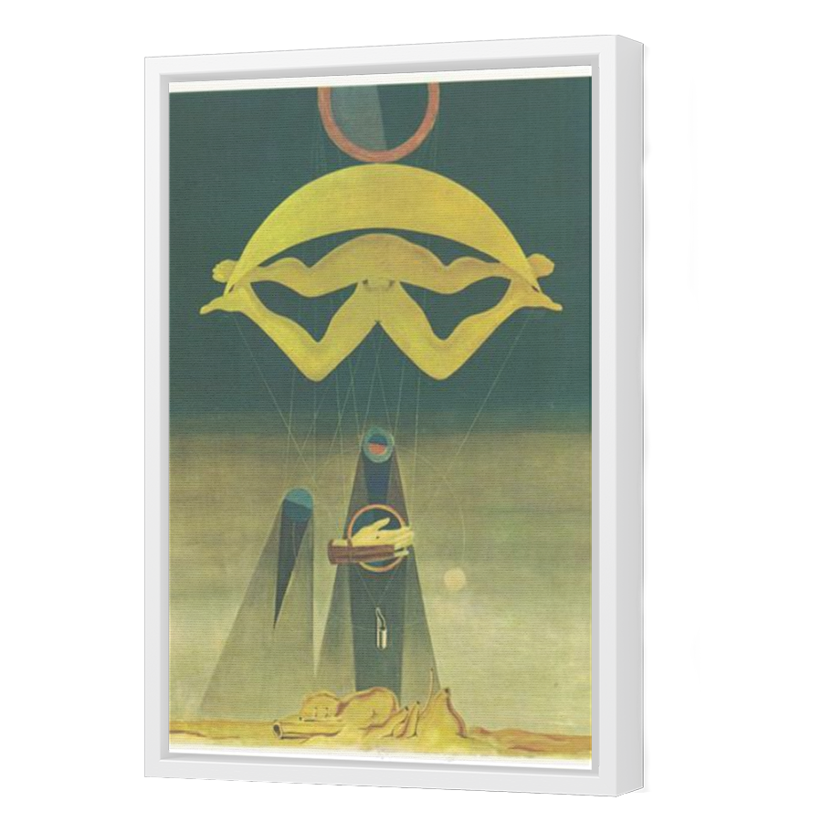 Thumbnail for Canvas - White Floating Frame
