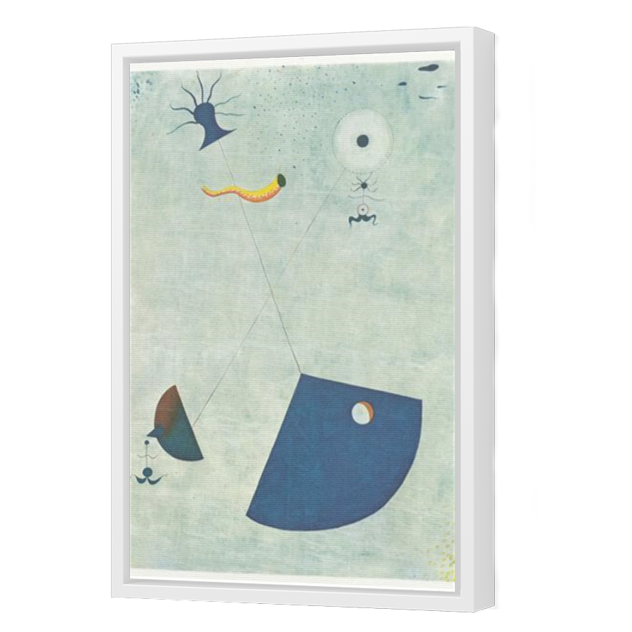 Thumbnail for Canvas - White Floating Frame