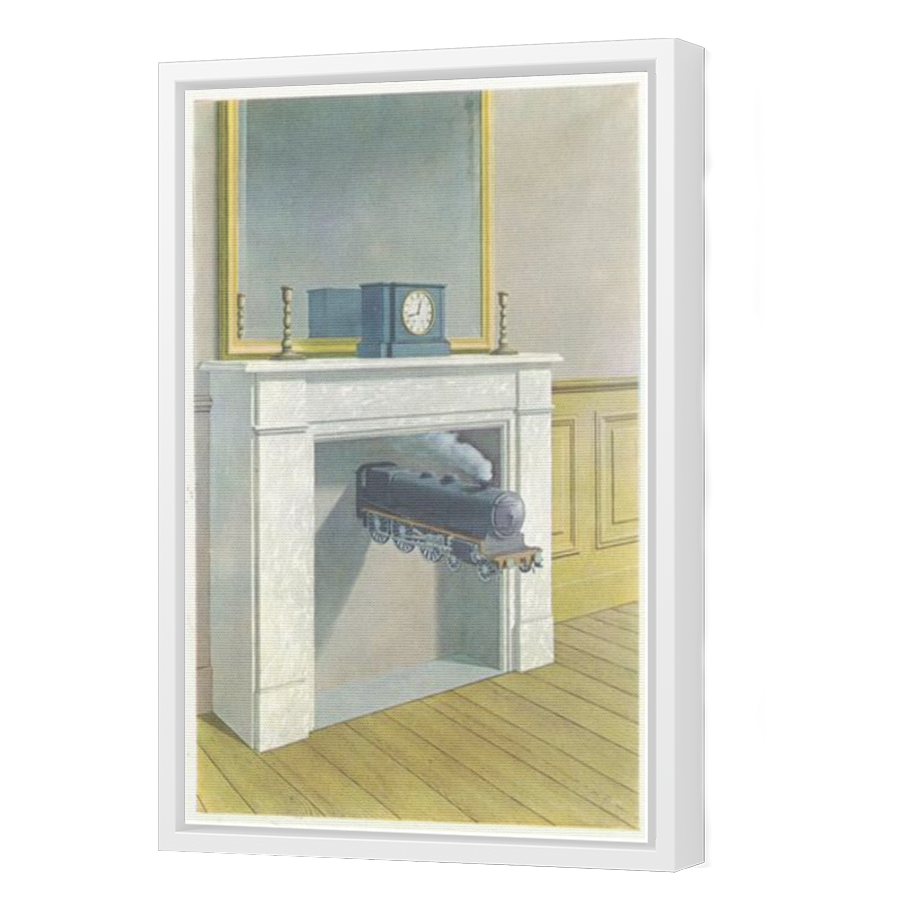 Thumbnail for Canvas - White Floating Frame