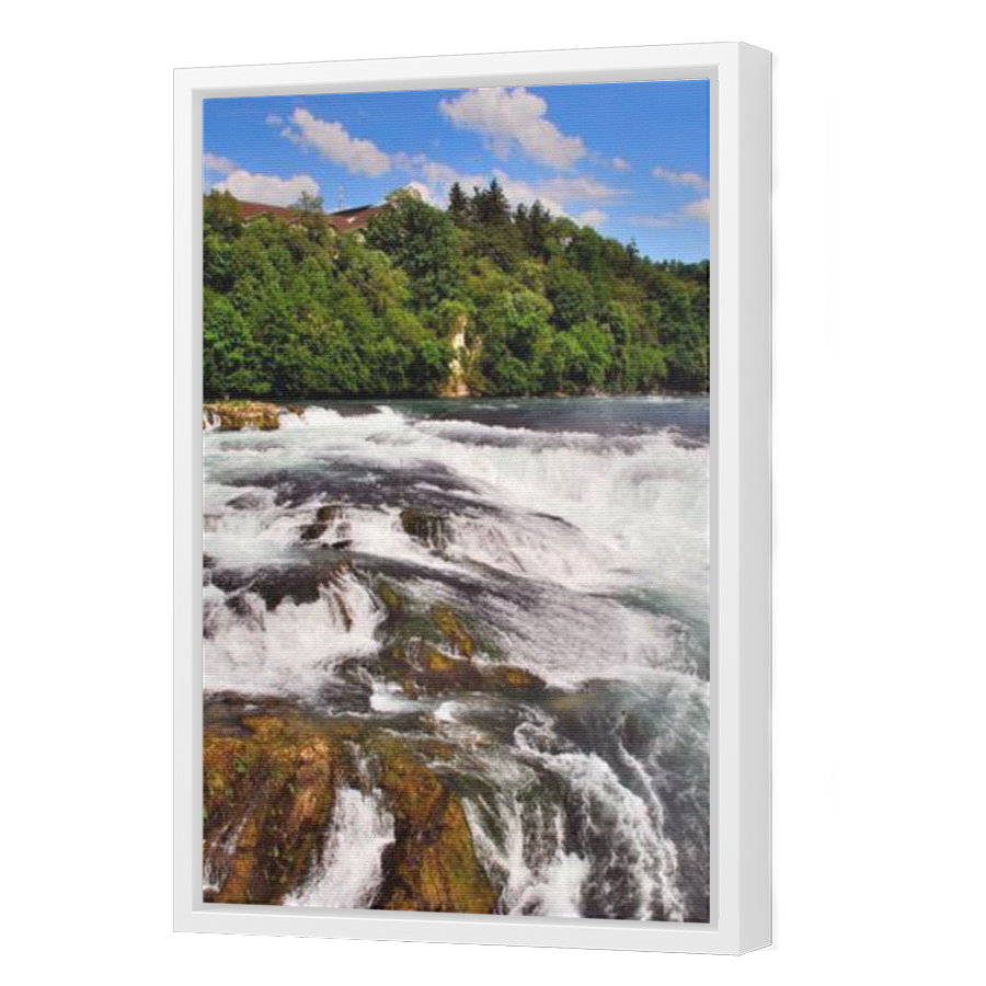 Thumbnail for Canvas - White Floating Frame