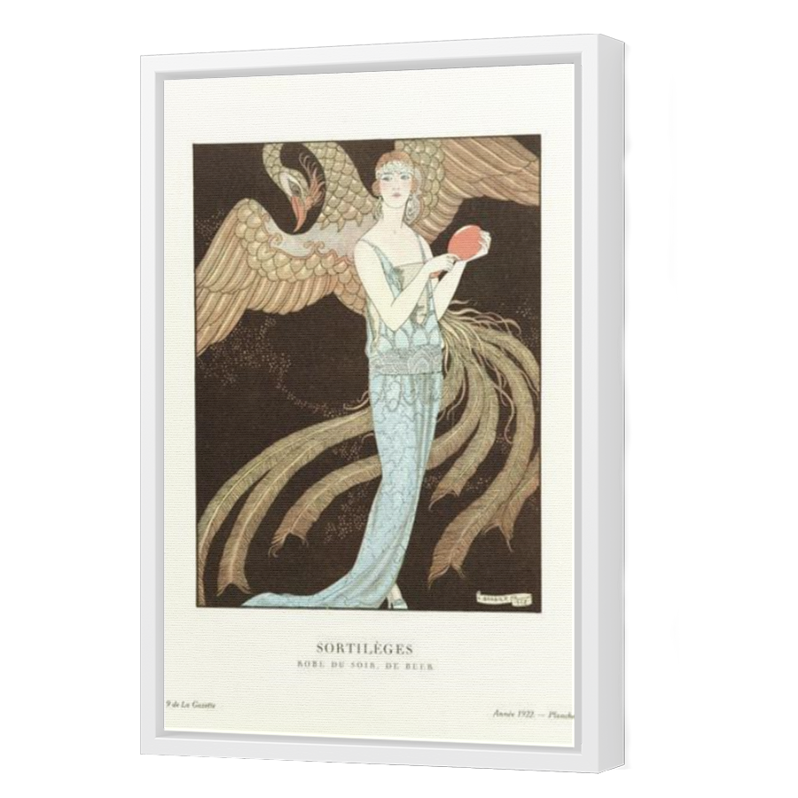 Thumbnail for Canvas - White Floating Frame