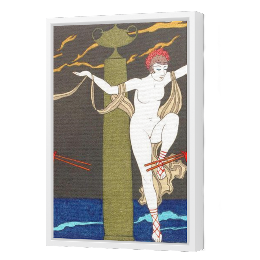 Thumbnail for Canvas - White Floating Frame