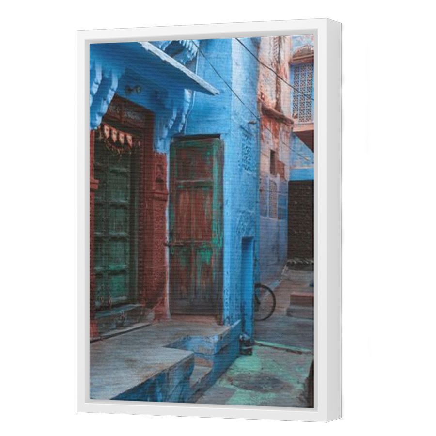 Thumbnail for Canvas - White Floating Frame