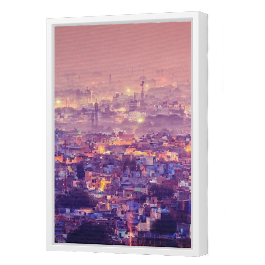 Thumbnail for Canvas - White Floating Frame